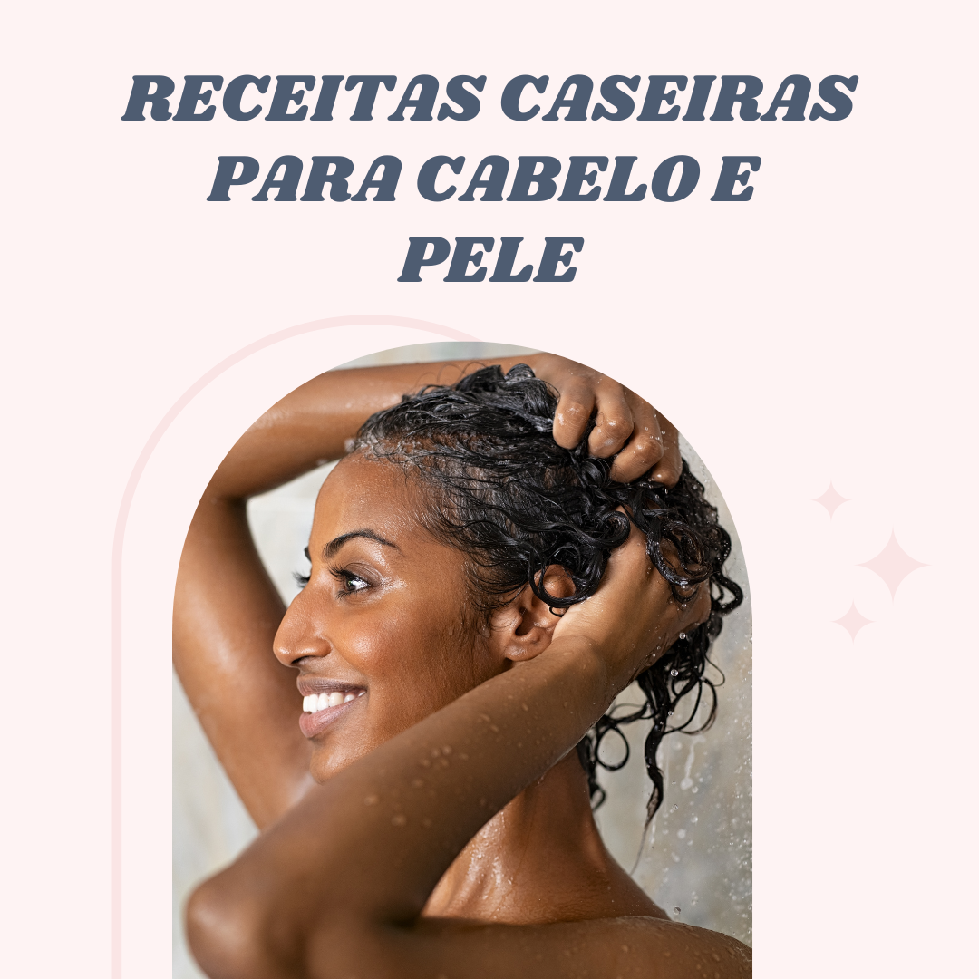 app receitas caseiras para cabelo e pele